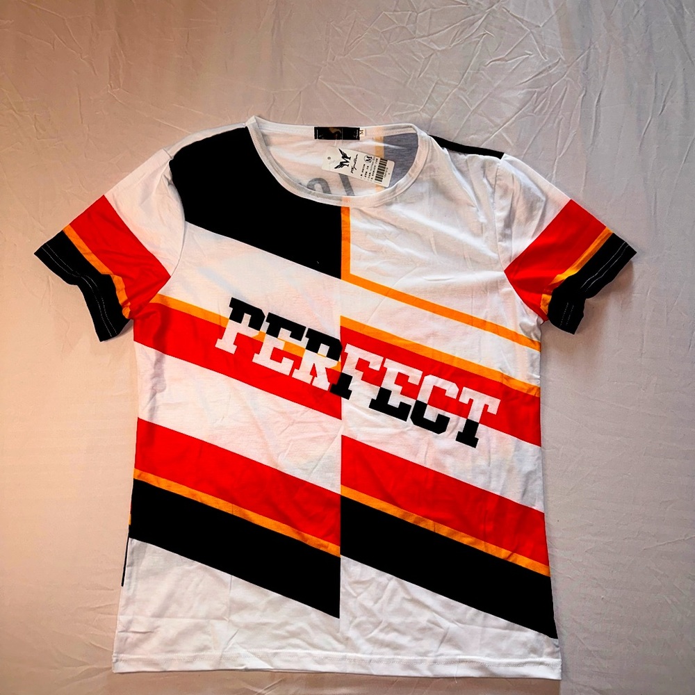 T-shirt for men color, red white yellow blue